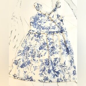 GAP Blue Floral Kids Dress